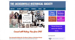 Desktop Screenshot of jaxhistory.org
