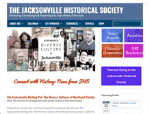 Tablet Screenshot of jaxhistory.org